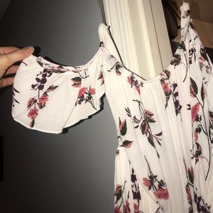 Floral off the shoulder sundress